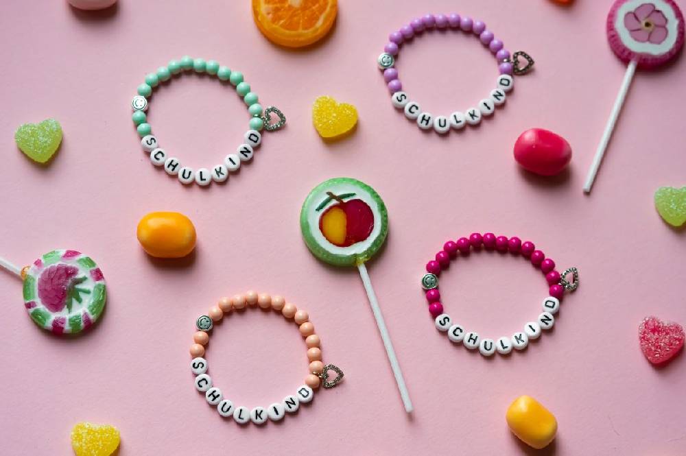 Sadingo Schulkindarmband Mit Herzanhänger