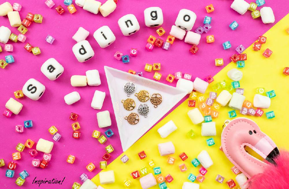 Sadingo Schmuckanhänger Lebensbaum - 2 Stück - 13 X 10 Mm