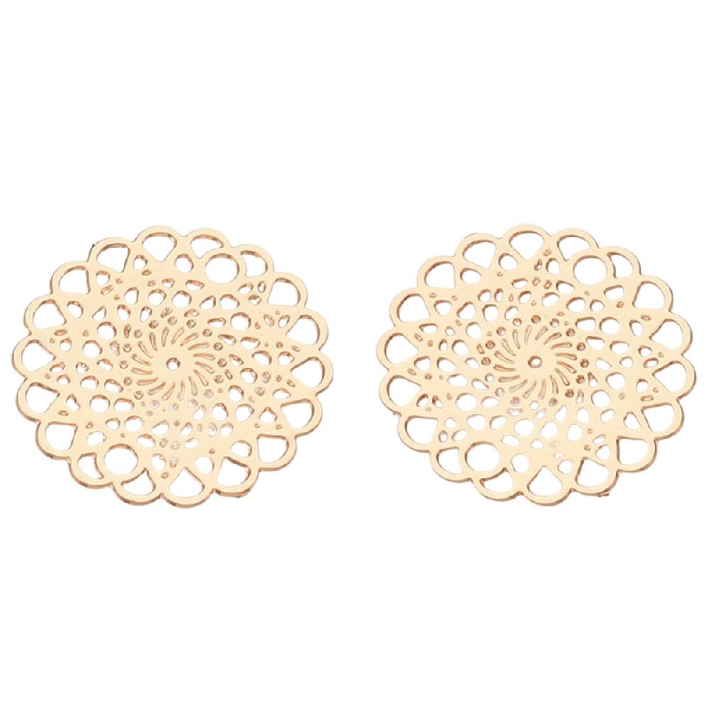 Sadingo Schmuckverbinder Blume Des Lebens | 10 Stück, 13mm