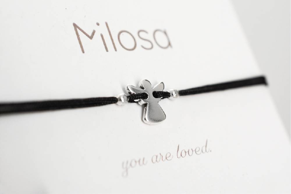 Sadingo Schutzengel Armband Für Mädchen (größenverstellbar)