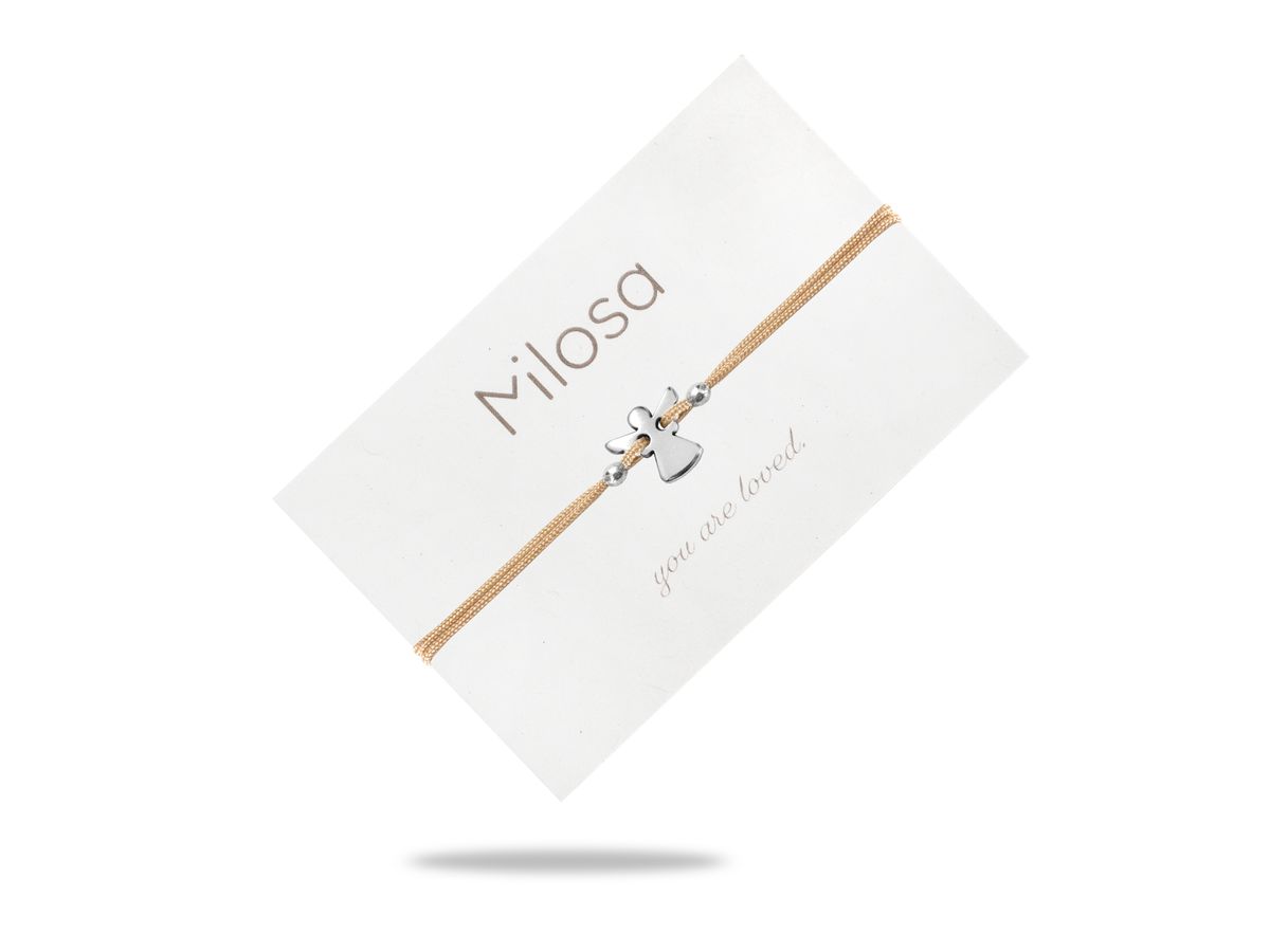 Sadingo Schutzengel Armband für Mädchen (größenverstellbar)