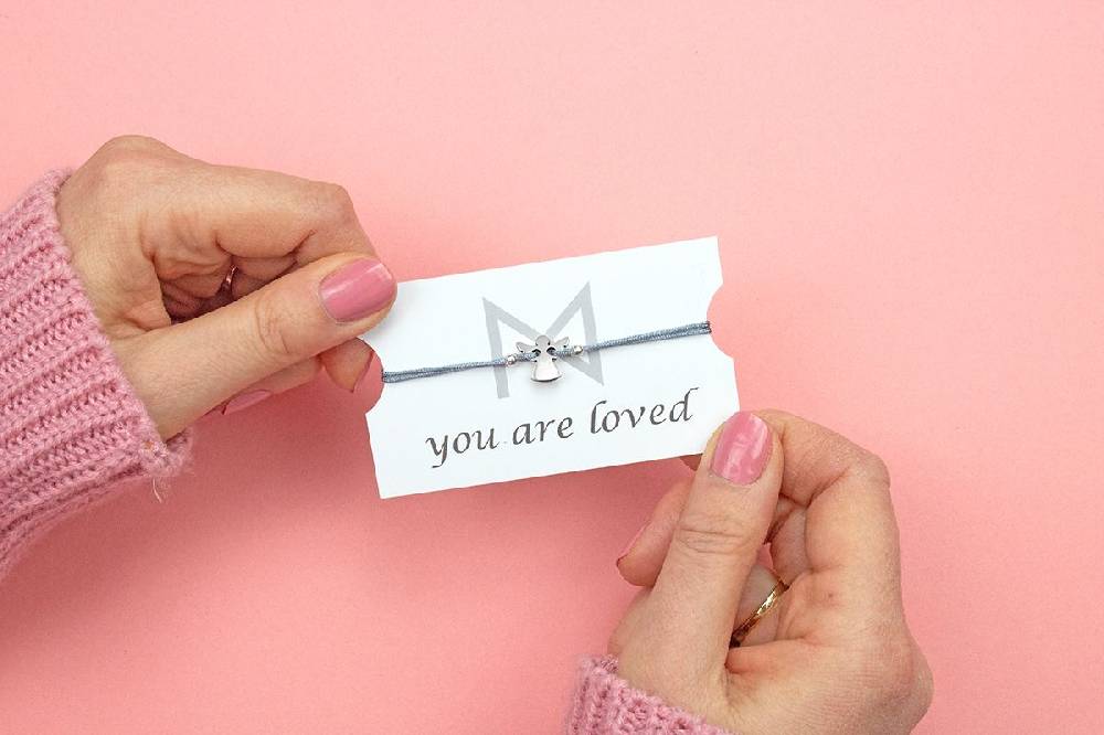 Sadingo Schutzengel Armband Für Mädchen Mit Engel (größenverstellbar)