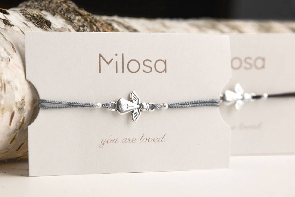 Sadingo Schutzengel Armband Geschenk Für Damen (größenverstellbar)