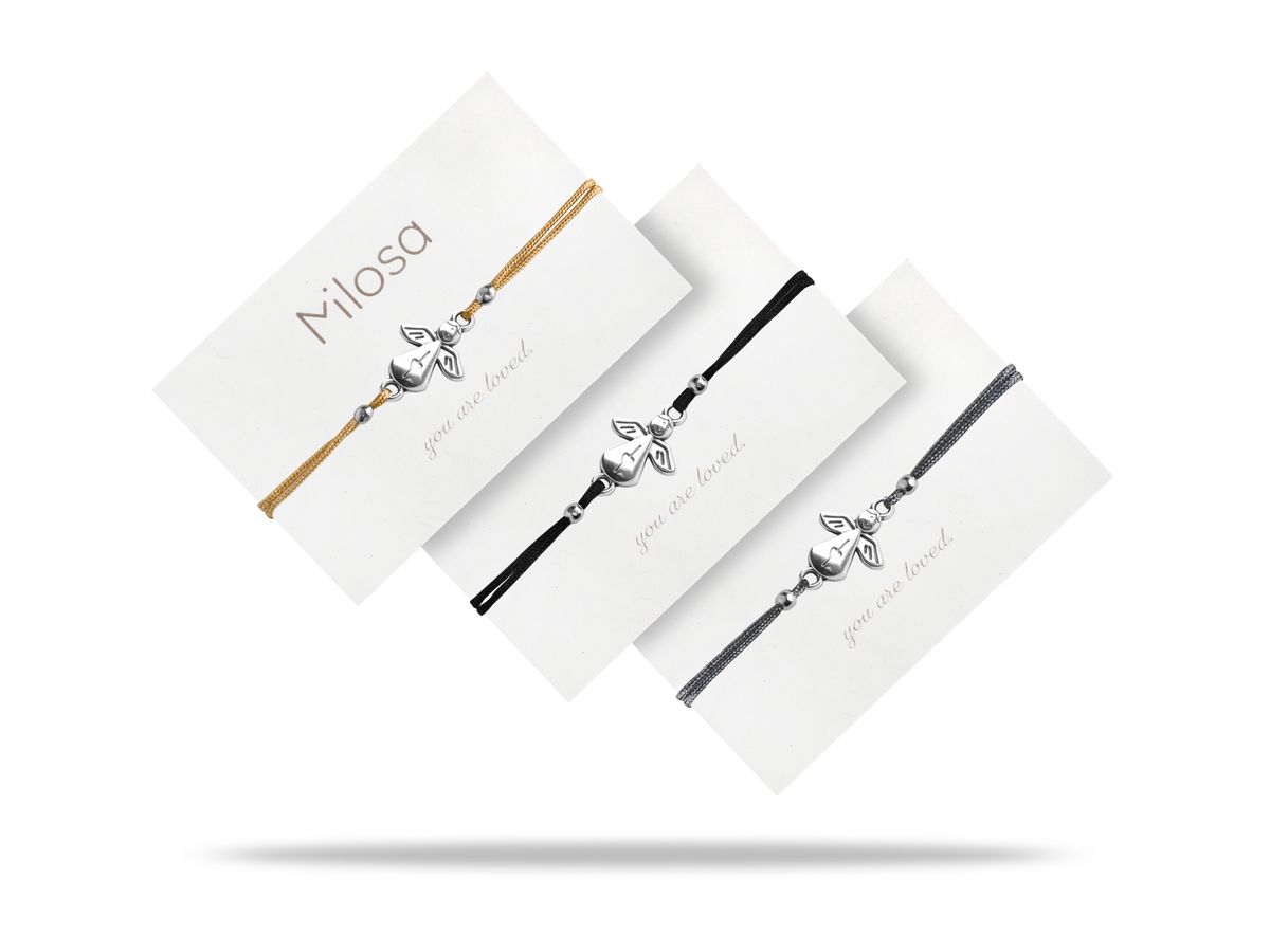 Sadingo Schutzengel Armband Geschenk Für Damen (größenverstellbar)