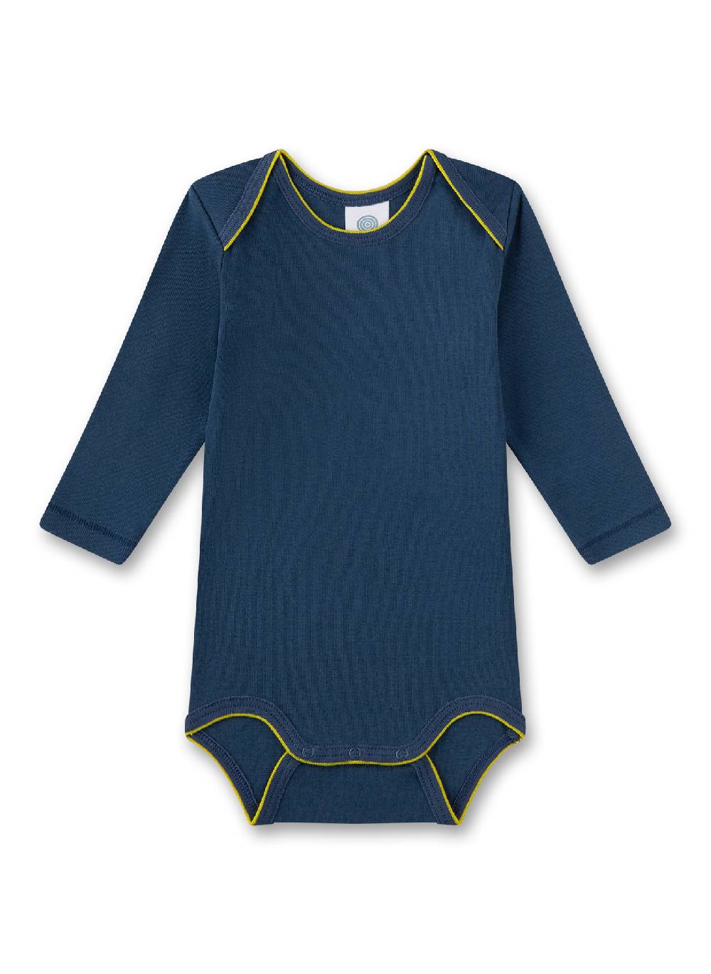 Sanetta Baby-Body Langarm (Doppelpack) Dunkelblau Und Rot Mit Biber