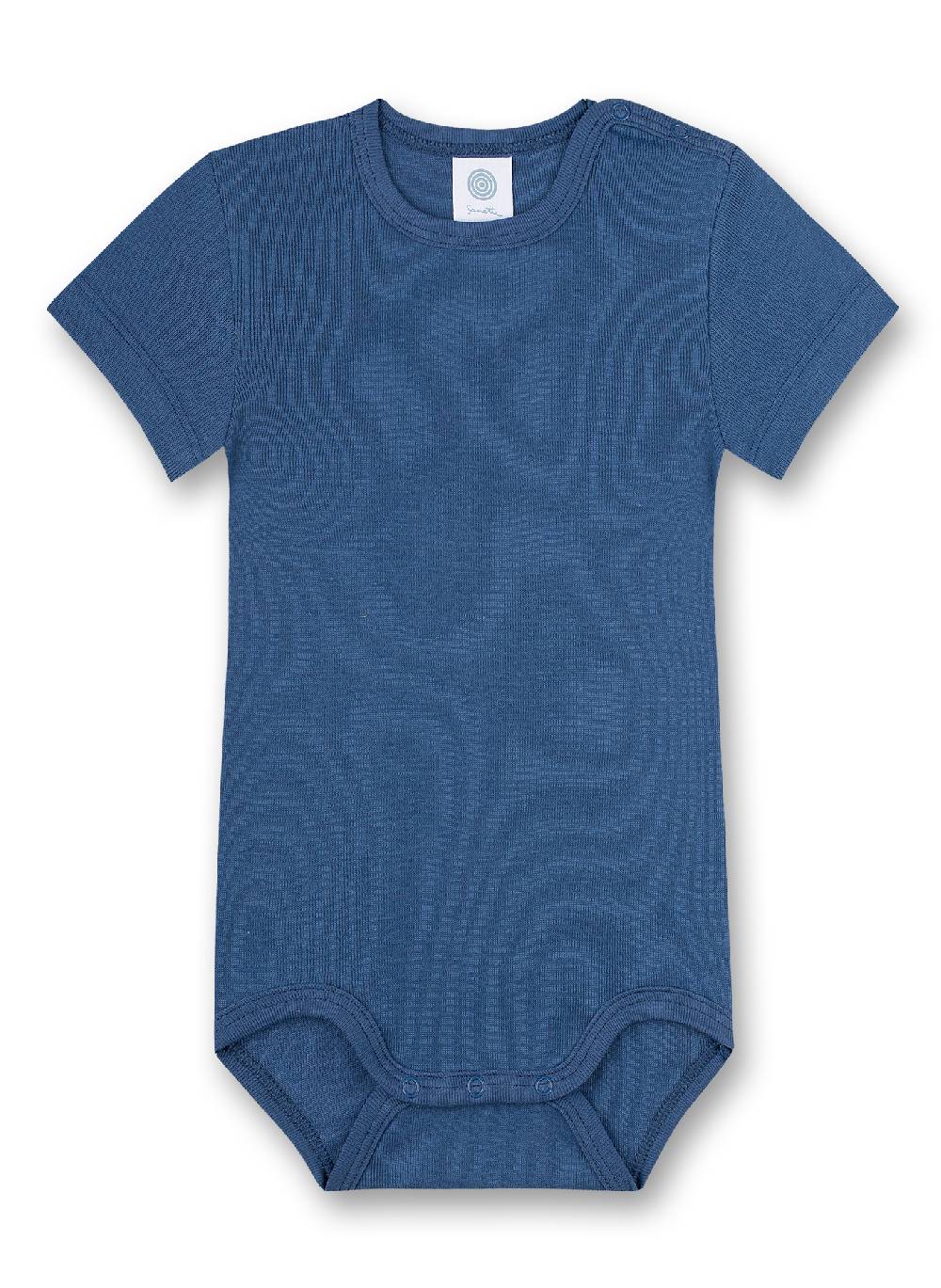 Sanetta Body Kurzarm (Dreierpack) Blau Ringel Und Weiß