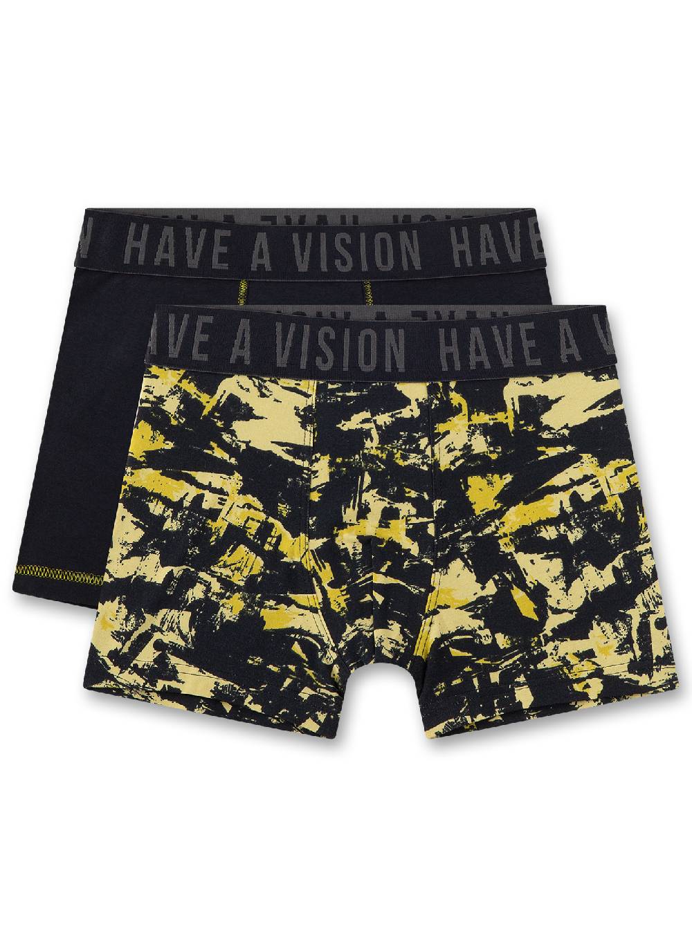 Sanetta Jungen-Hipshorts (Doppelpack) Dunkelblau & Camouflage