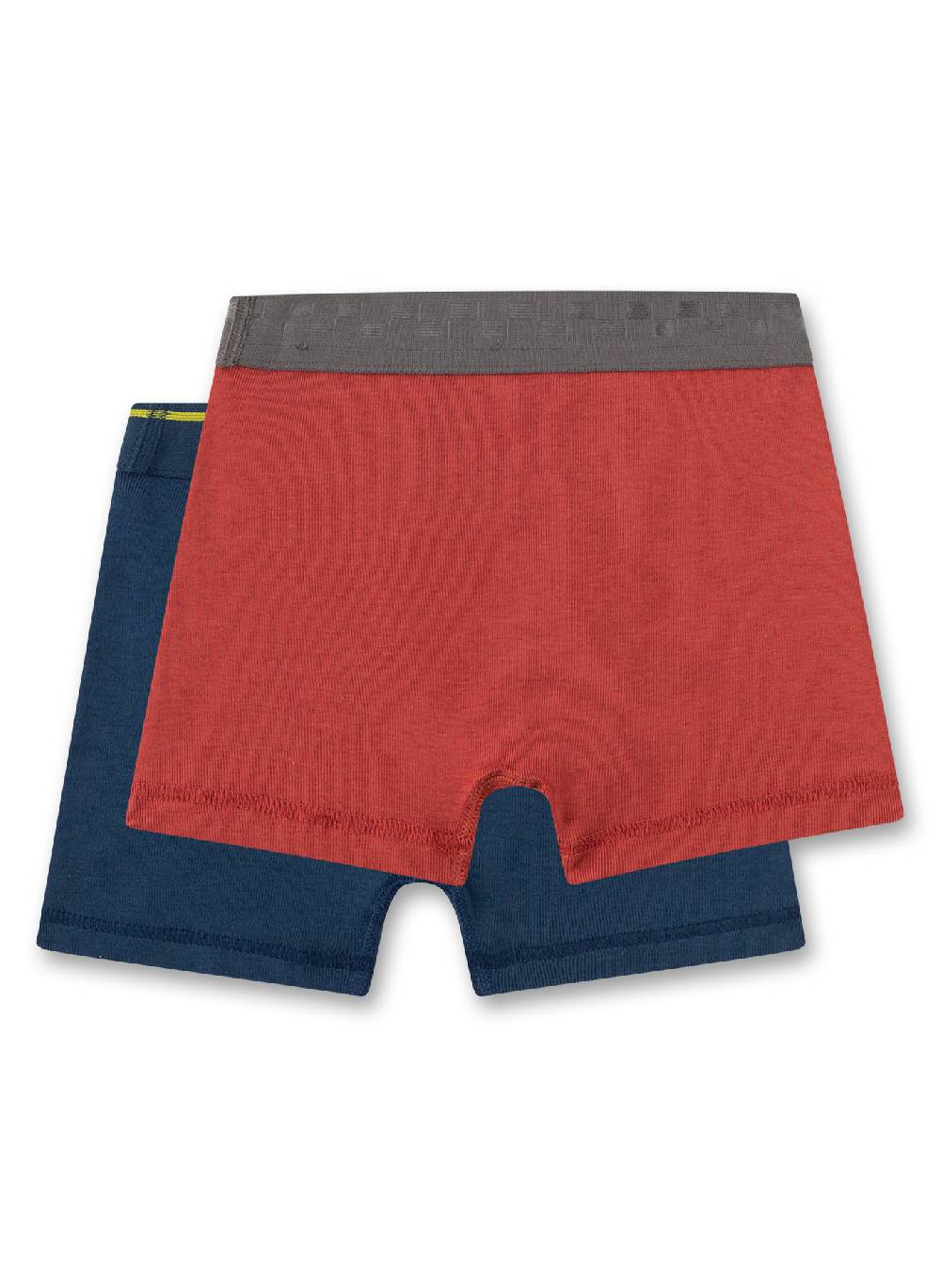 Sanetta Jungen-Hipshorts (Doppelpack) Dunkelblau Mit Auto Und Rost