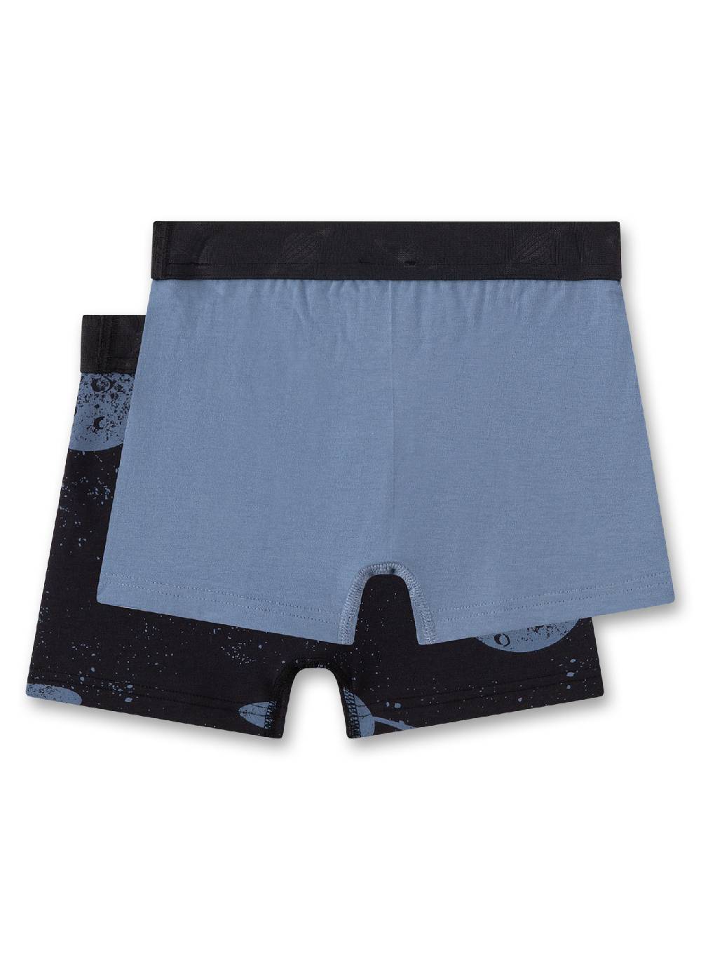 Sanetta Jungen-Hipshorts (Doppelpack) Dunkelgrau & Blau