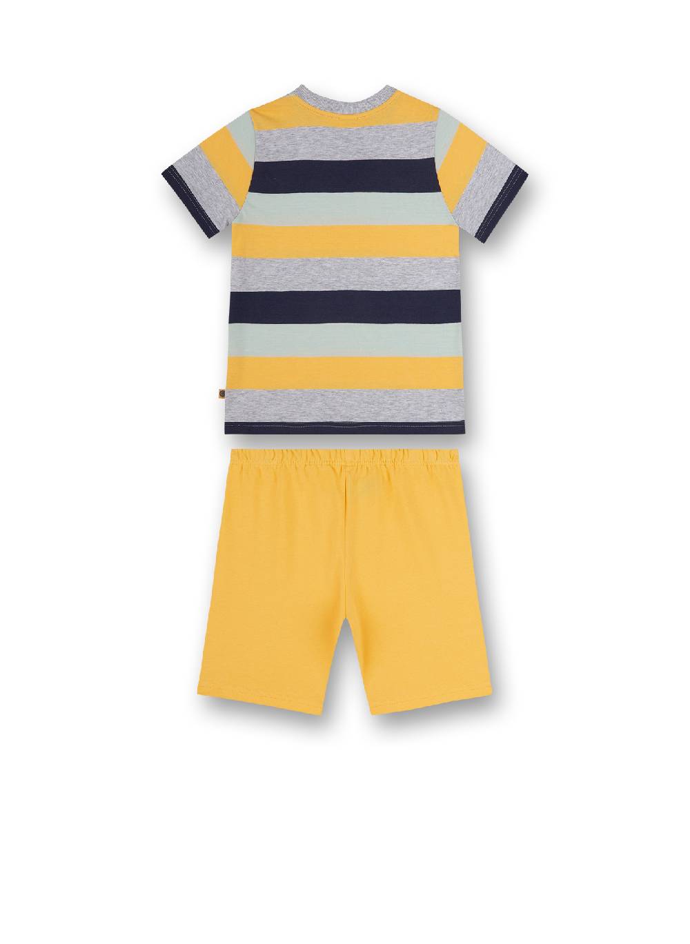 Sanetta Jungen-Schlafanzug Kurz Bunt-geringelt Key West