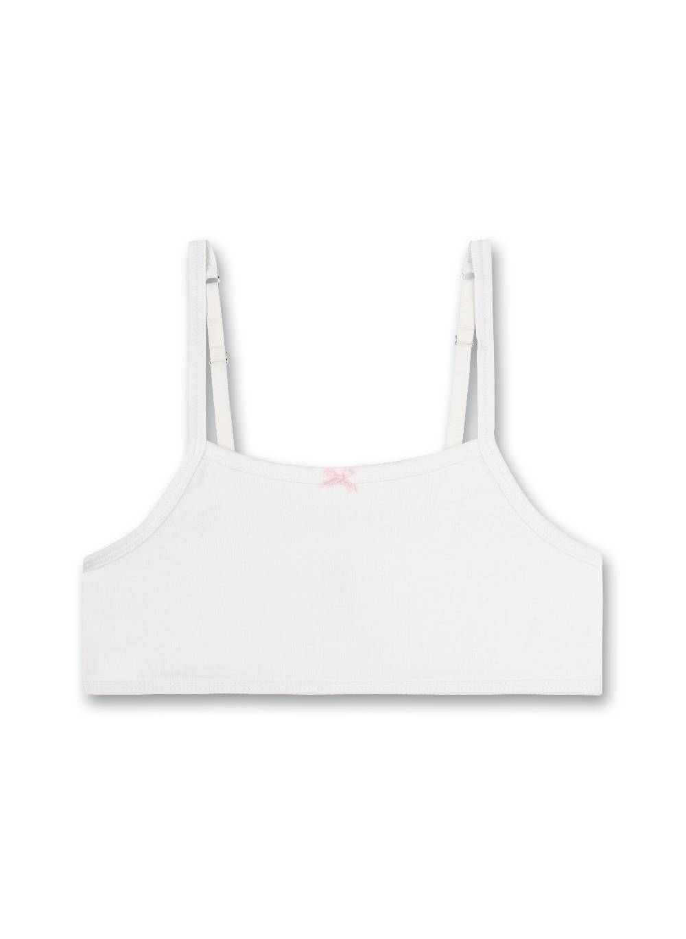 Sanetta Mädchen-Bustier (Doppelpack) Dunkelblau Und Off-White