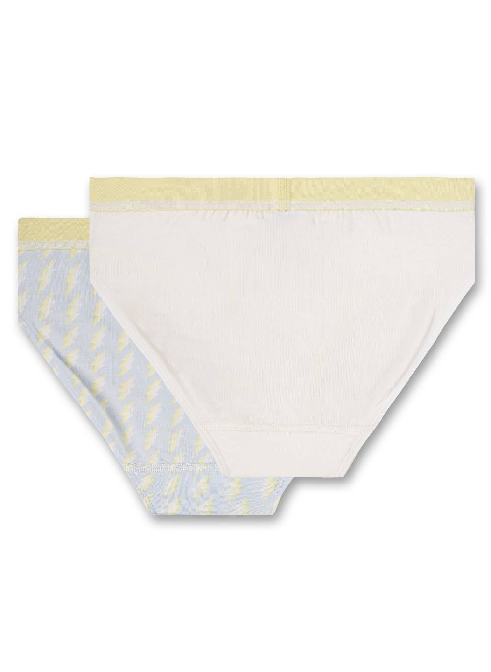 Sanetta Mädchen-Rioslip (Doppelpack) Hellblau Und Off-White