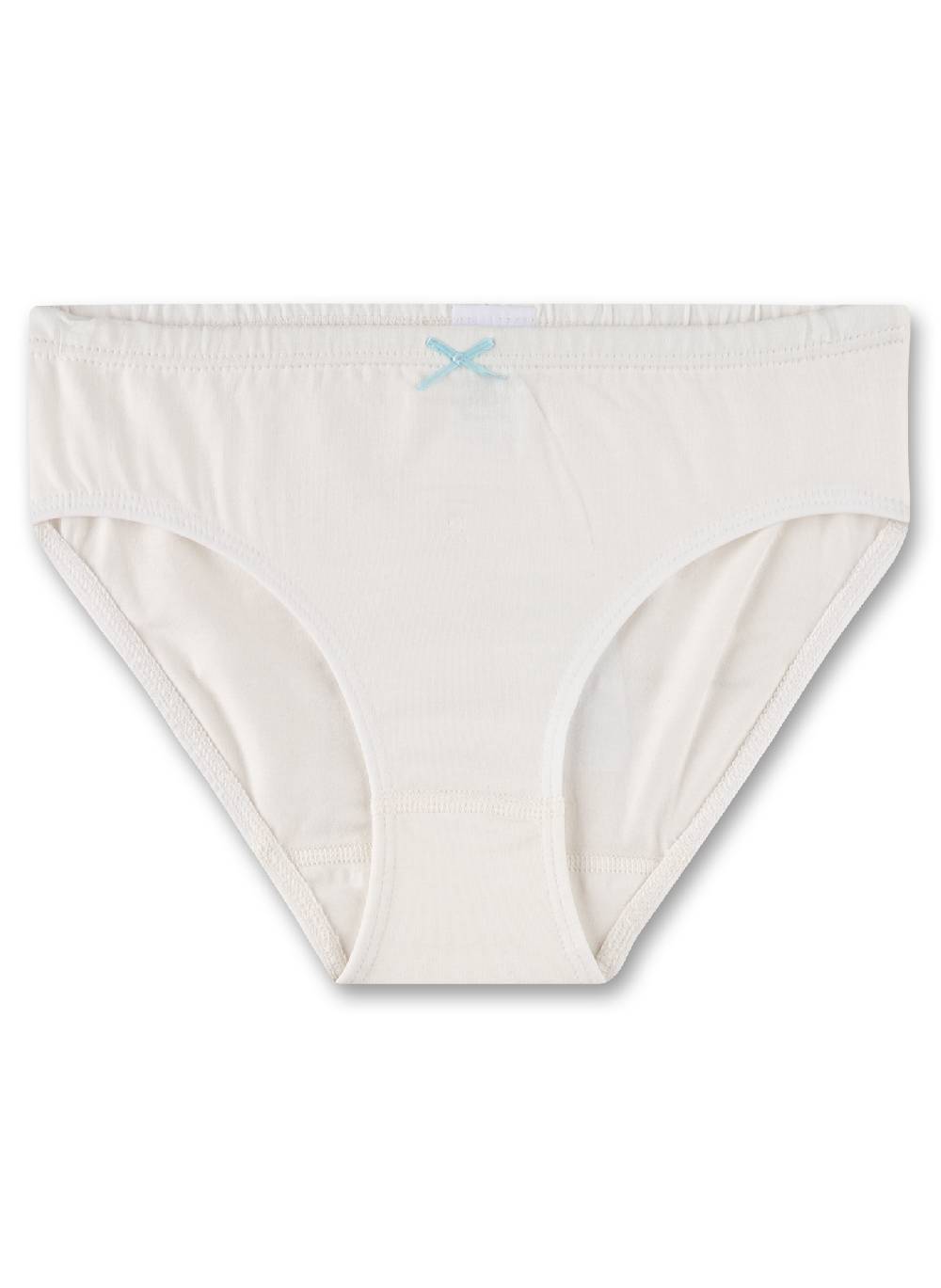 Sanetta Mädchen-Rioslips (Doppelpack) Hellblau & Off-White