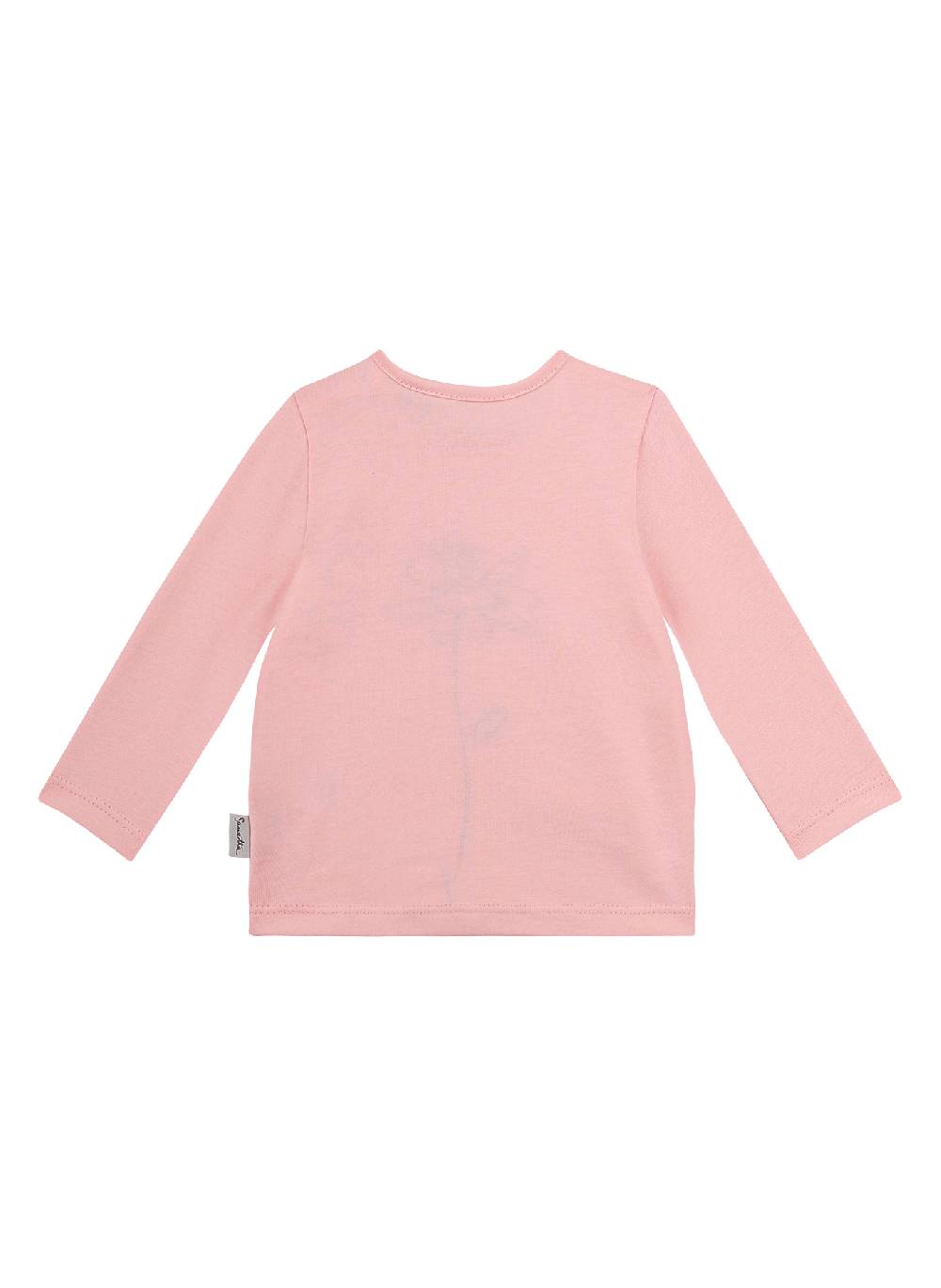 Sanetta Mädchen-Shirt Langarm Rosa Lovely Butterfly