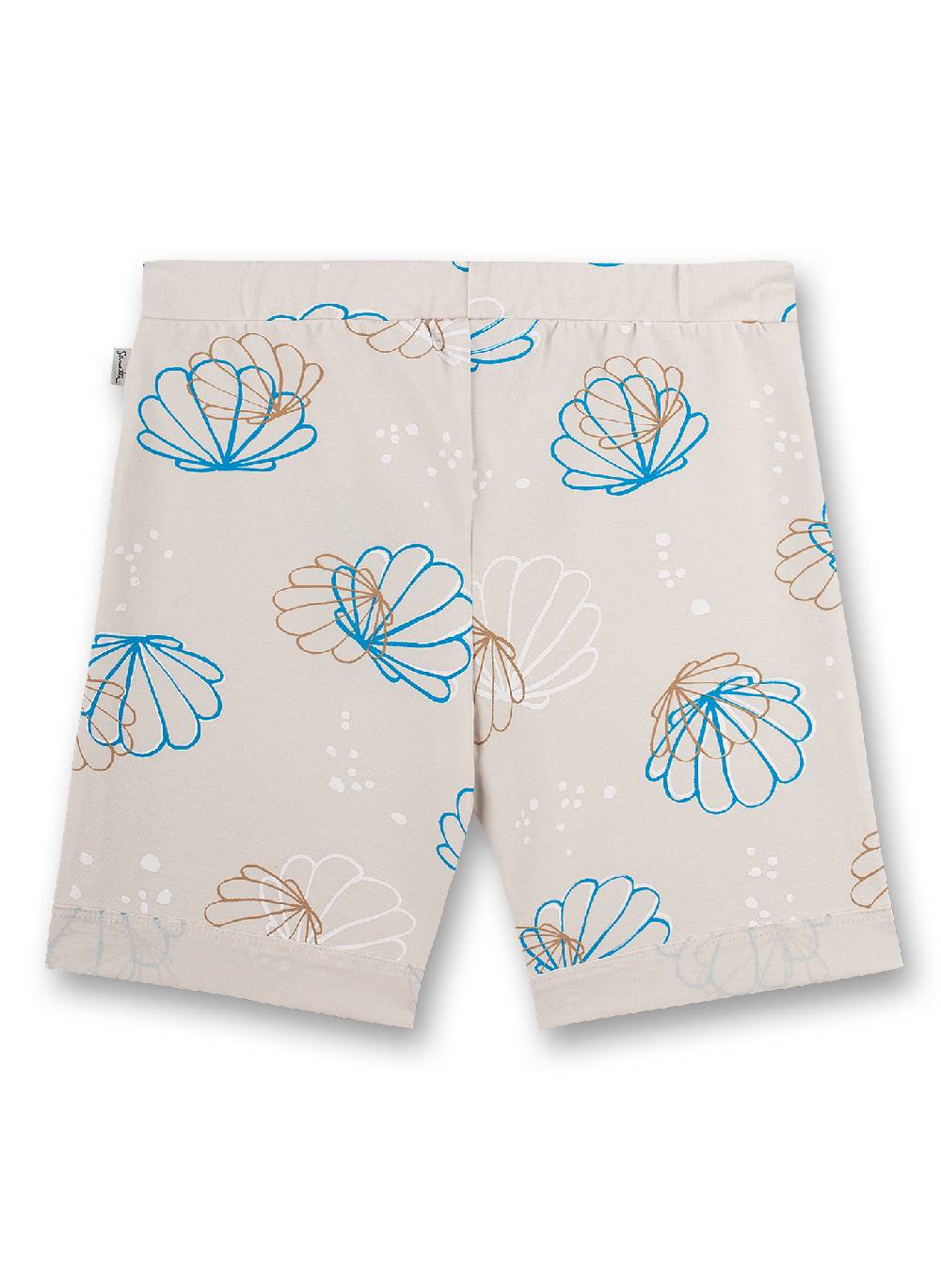 Sanetta Mädchen-Shorts Beige Muschel-Allover Mermaid