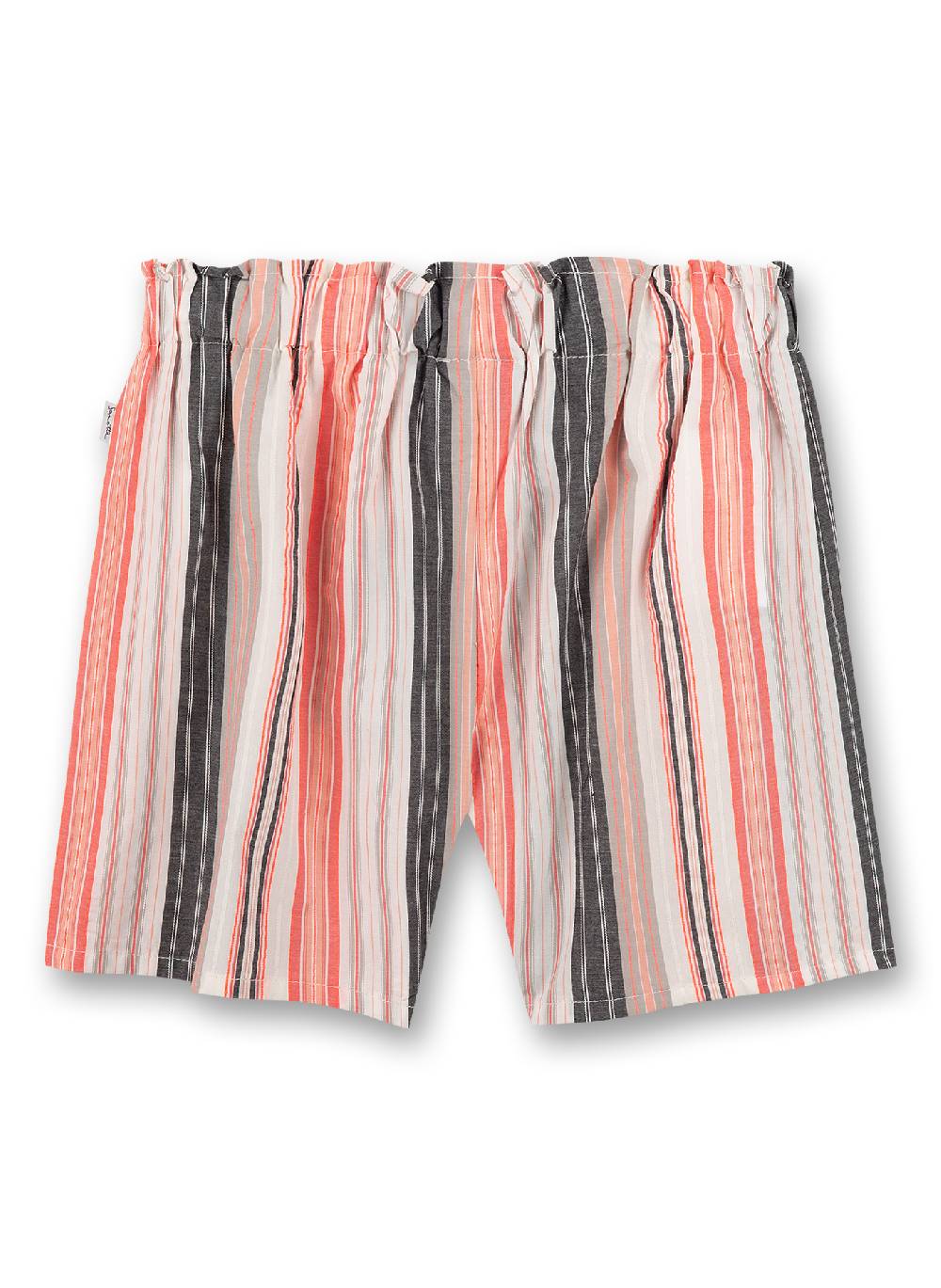 Sanetta Mädchen-Shorts Off-White Gestreift Tropical