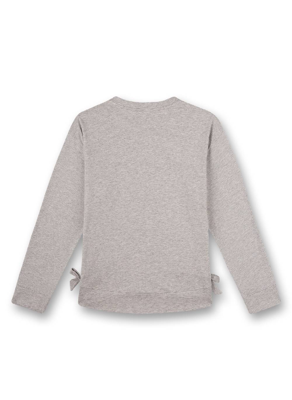 Sanetta Mädchen-Sweatshirt Graumelange Athleisure Workout