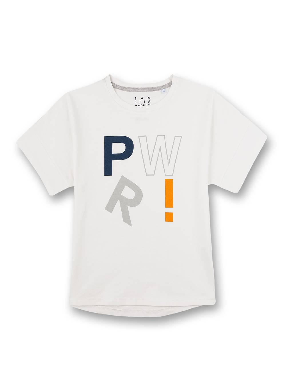 Sanetta Mädchen T-Shirt Off-White Athleisure Workout