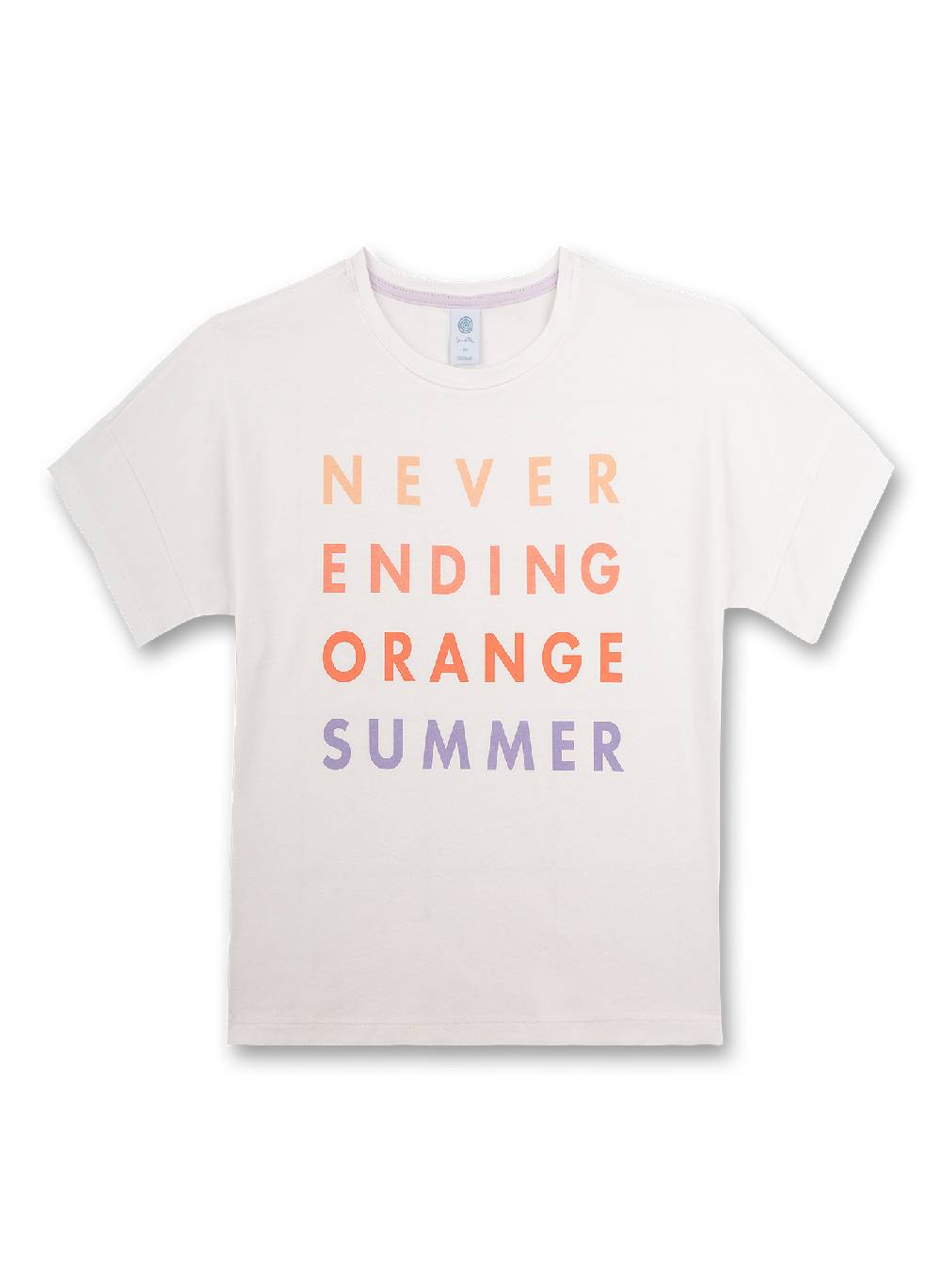 Sanetta Mädchen T-Shirt Off-White Fabulous Flamingo