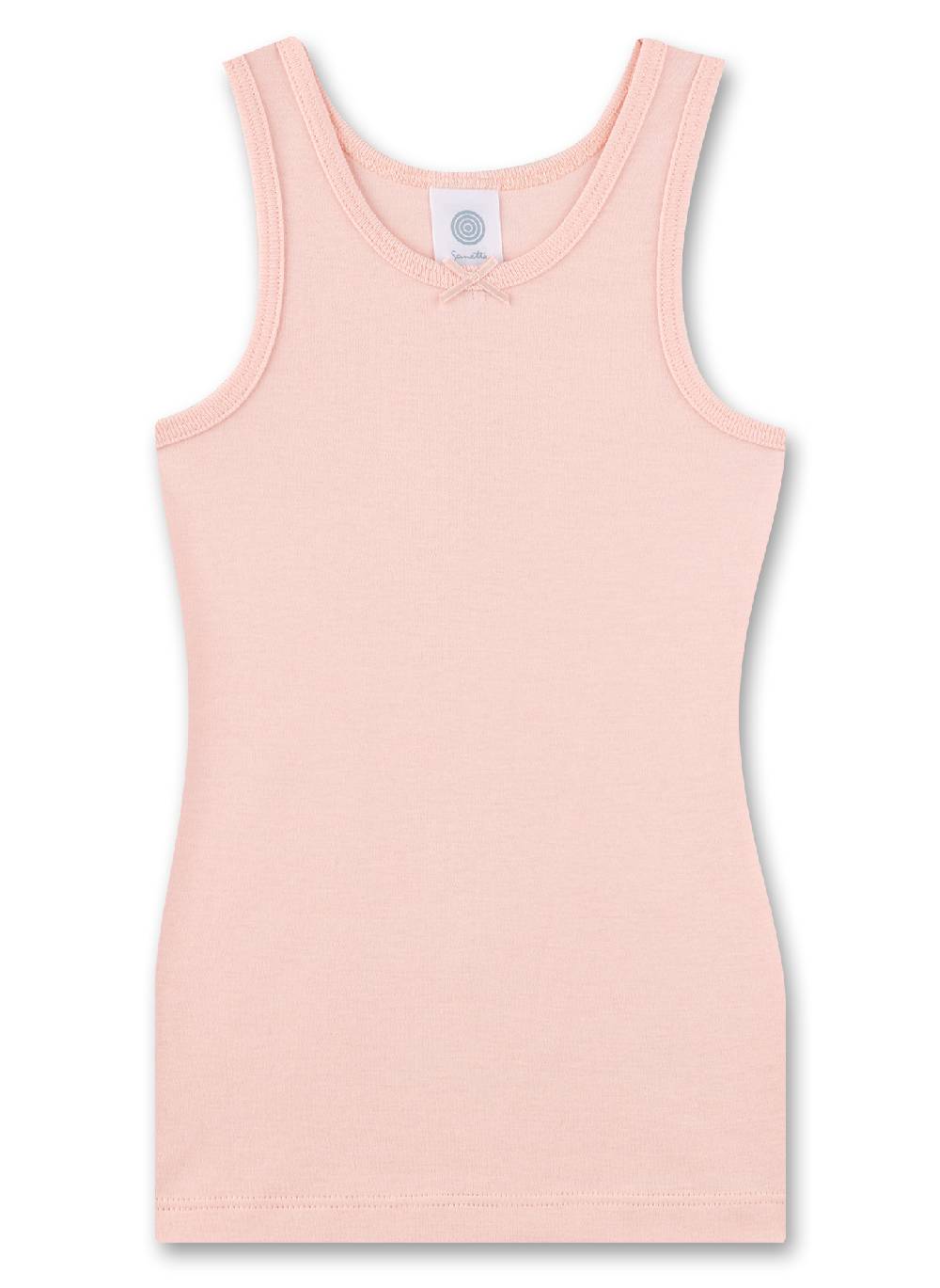 Sanetta Mädchen-Unterhemd (Doppelpack) Off-White & Rosa