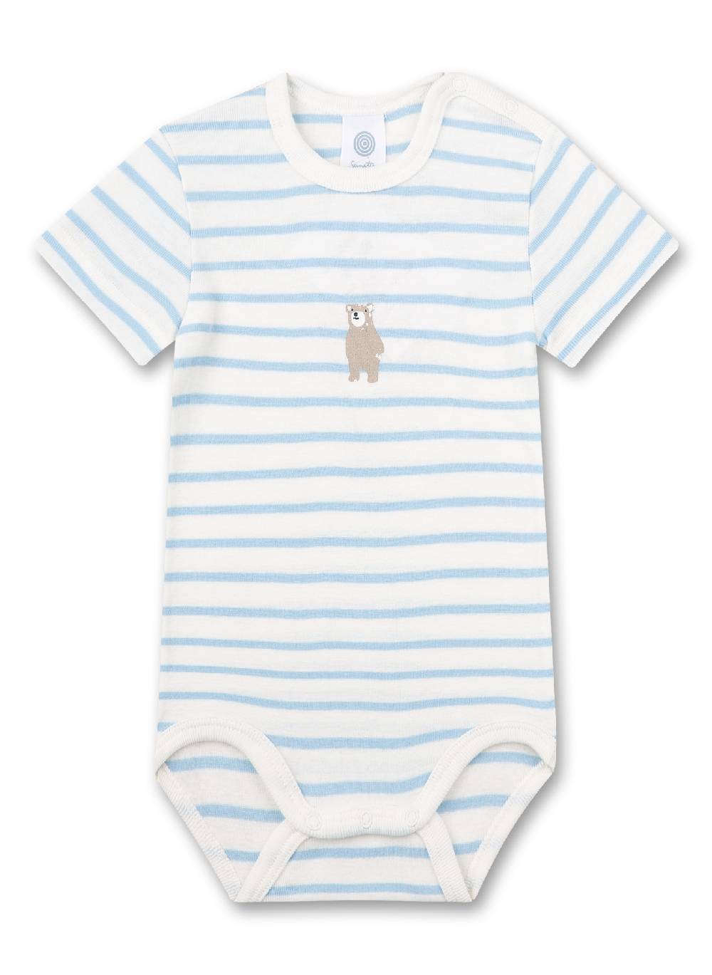 Sanetta Baby Body kurzarm Ringel