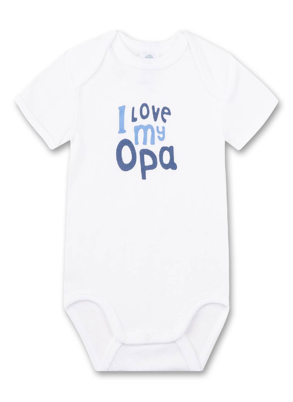 Sanetta Baby Body kurzarm Weiß