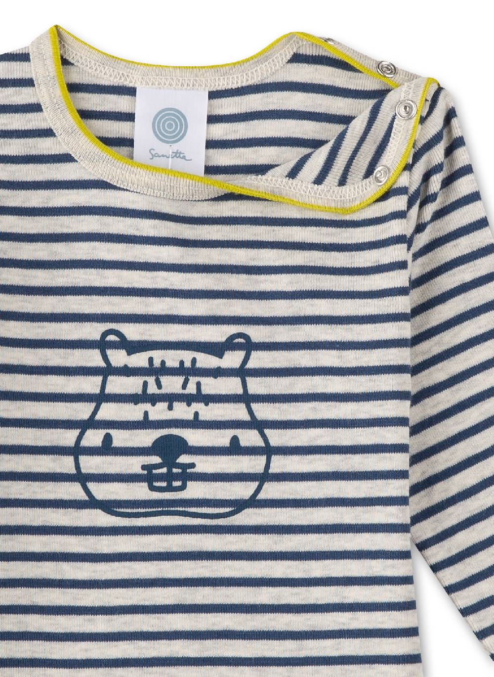 Sanetta Baby-Body Langarm Beige