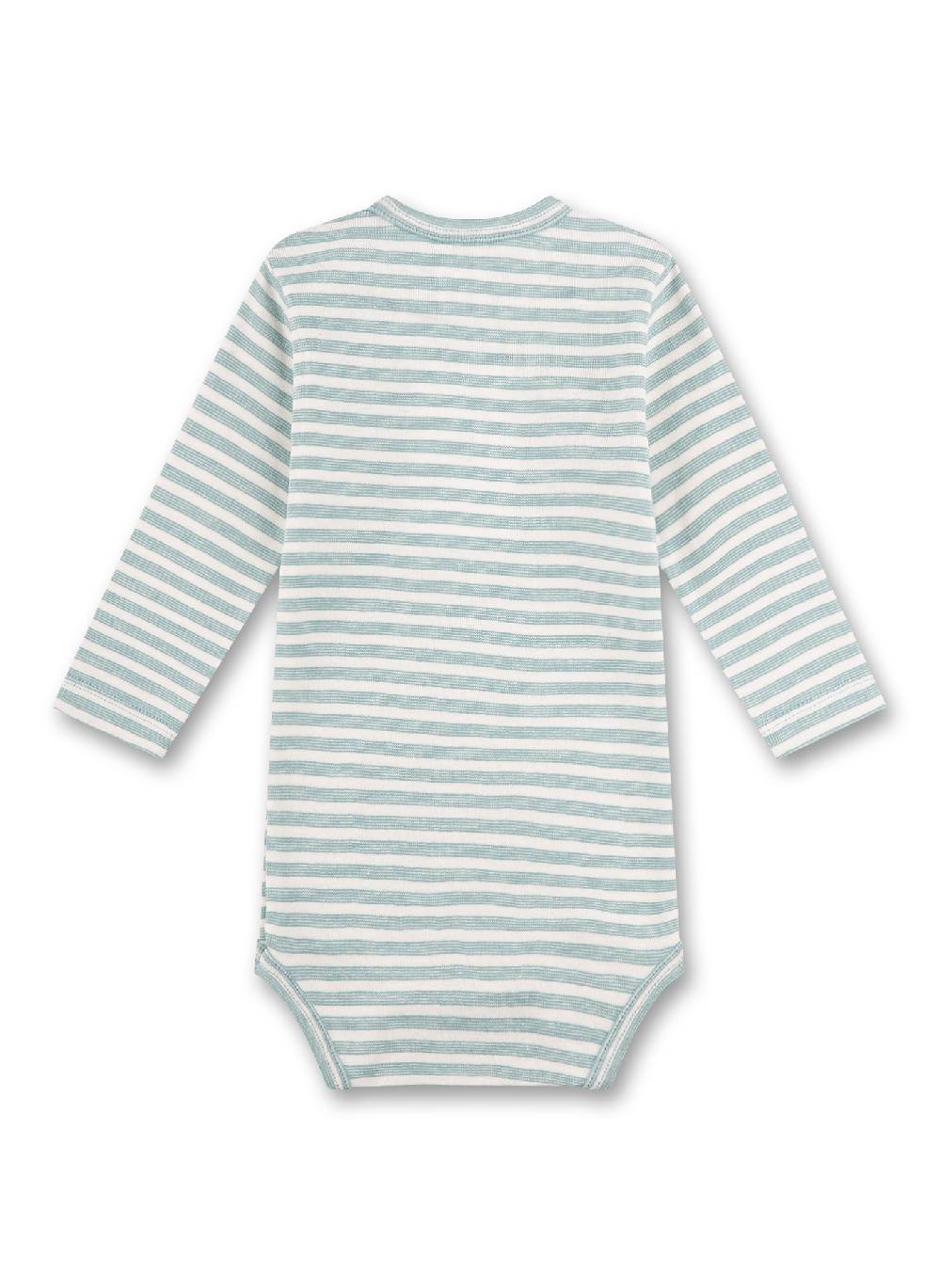 Sanetta Baby-Body Langarm Blau