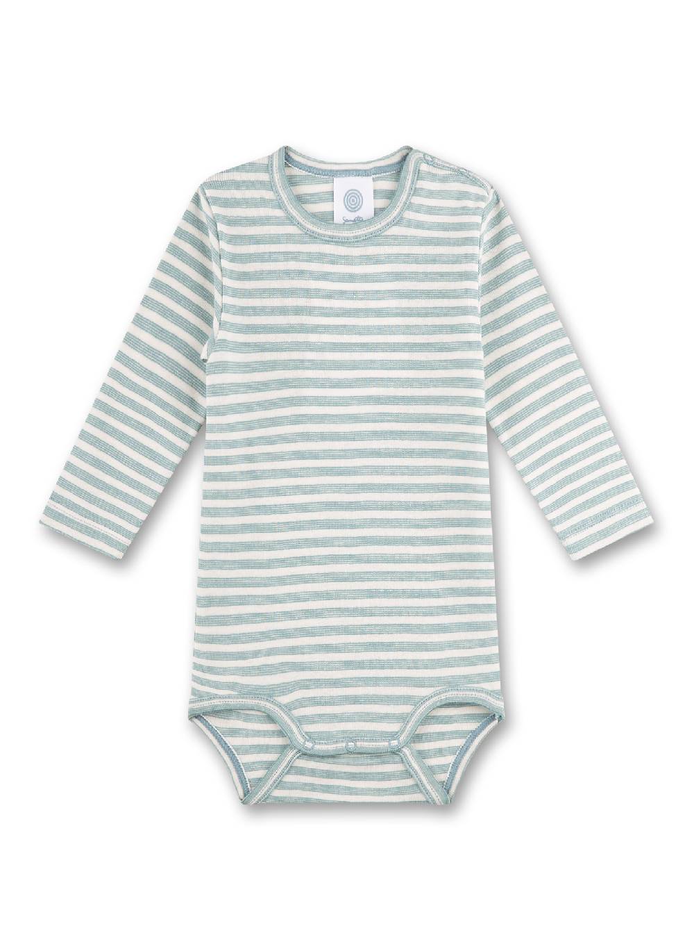 Sanetta Baby-Body langarm Blau
