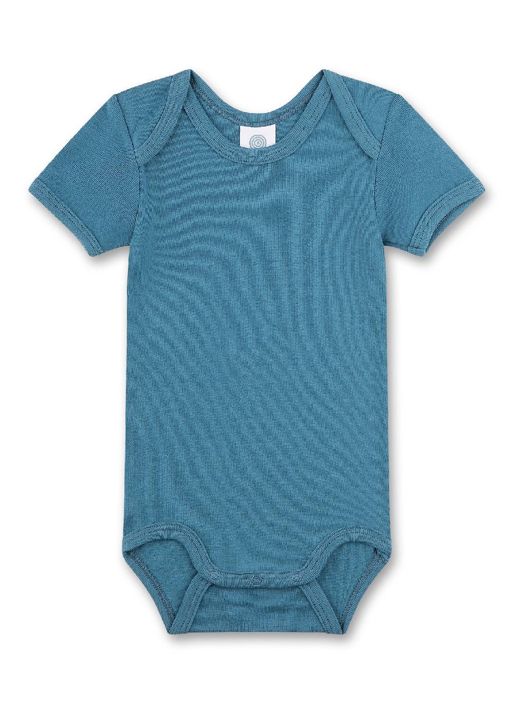 Sanetta Baby-Body Langarm (Doppelpack) Blau