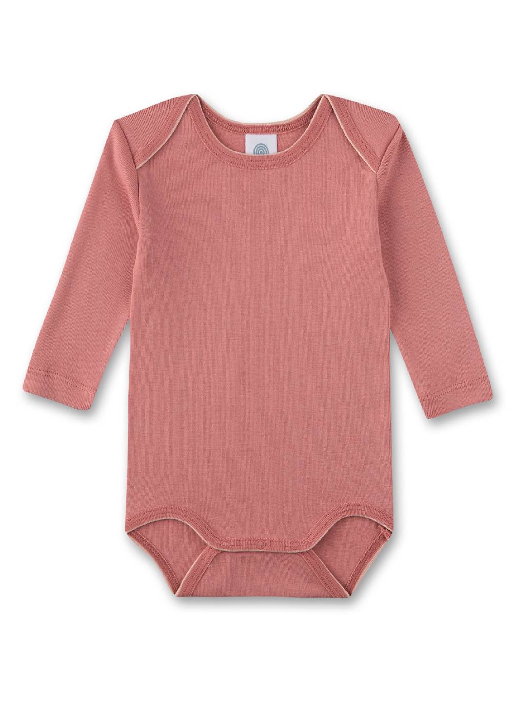 Sanetta Baby-Body Langarm (Dreierpack) Beige