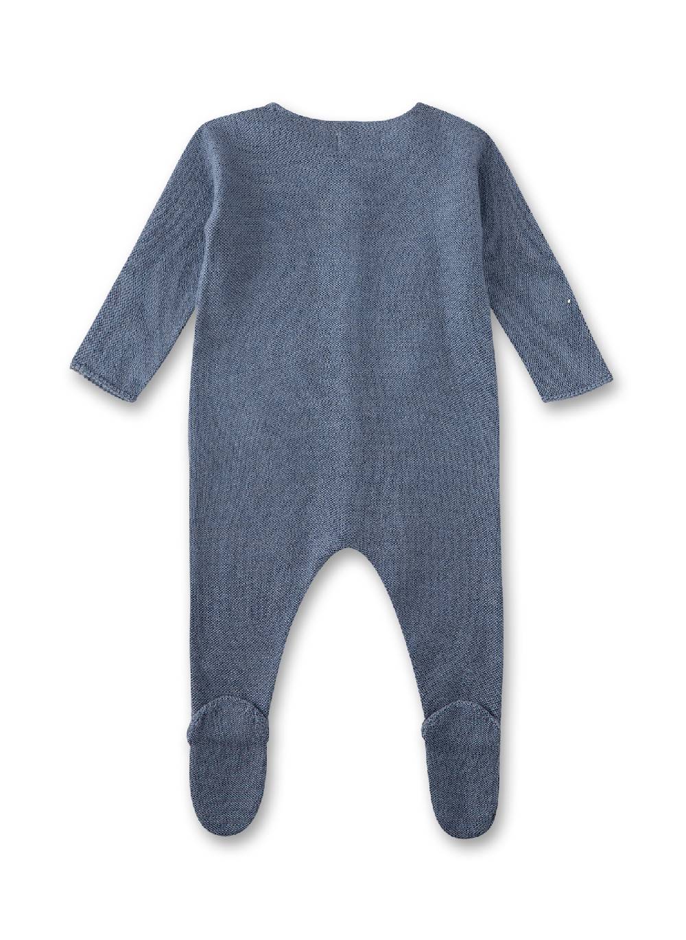 Sanetta Baby-Overall Blau Aus Wolle