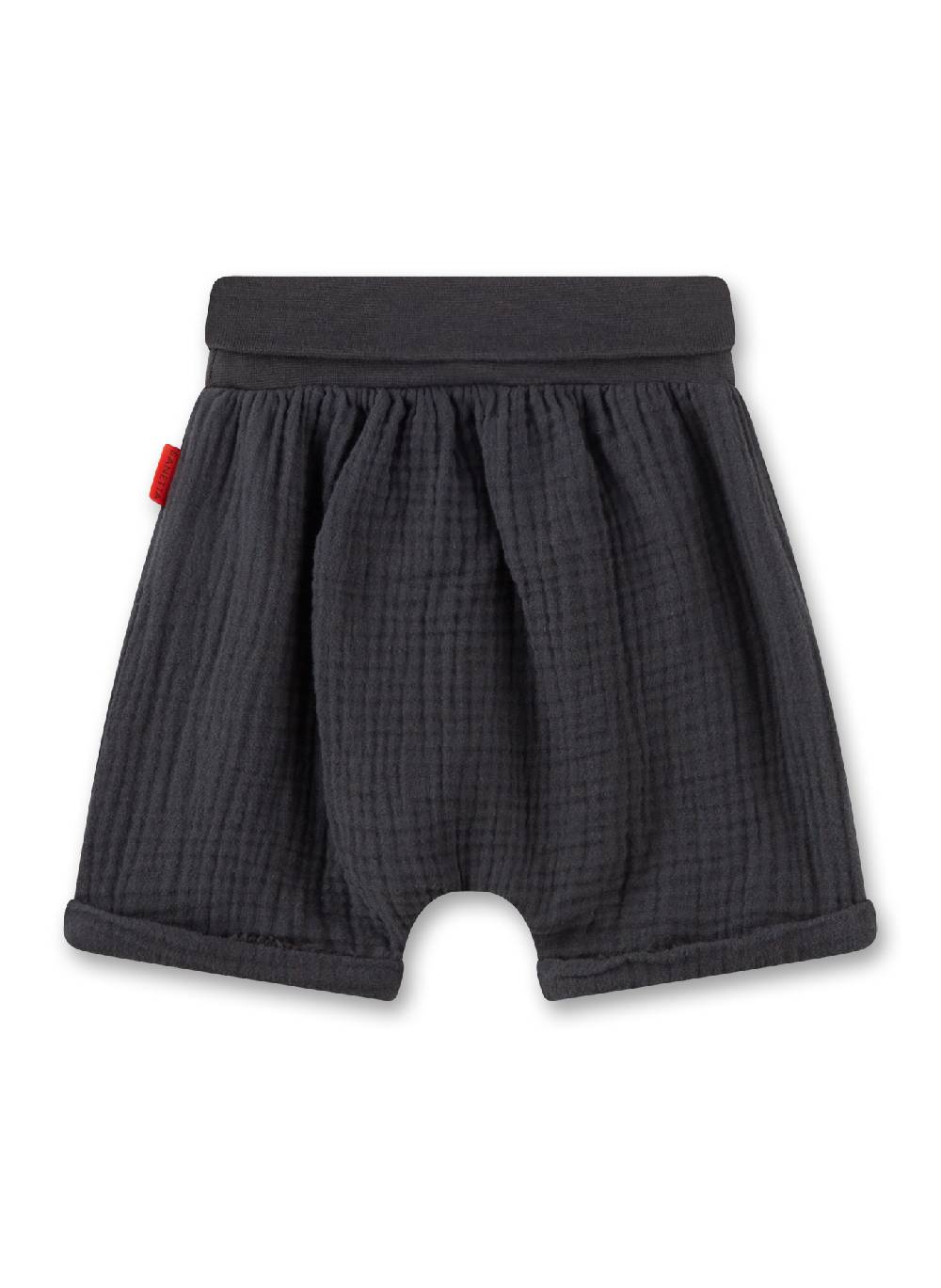Sanetta Baby-Shorts Grau Aus Musselin