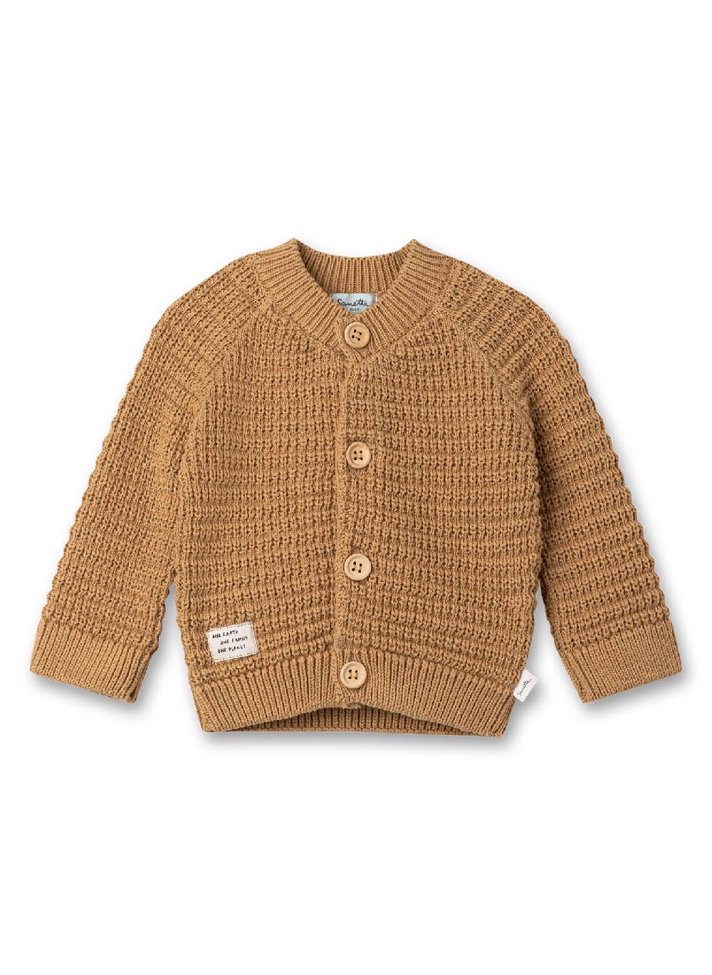 Sanetta Baby-Strickjacke Beige