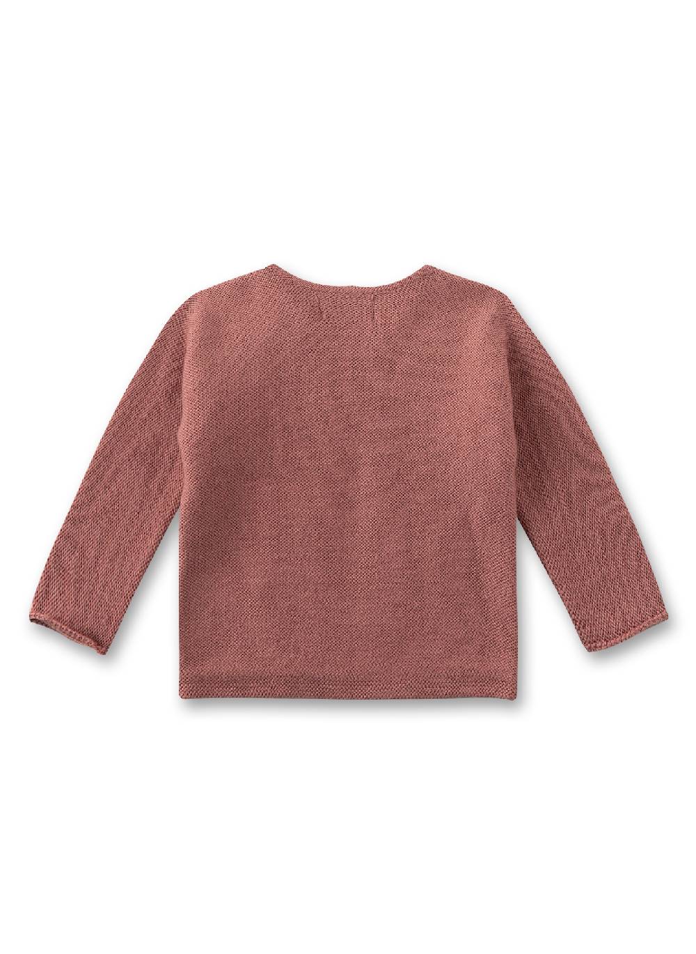 Sanetta Baby-Strickpullover Rosa Aus Wolle