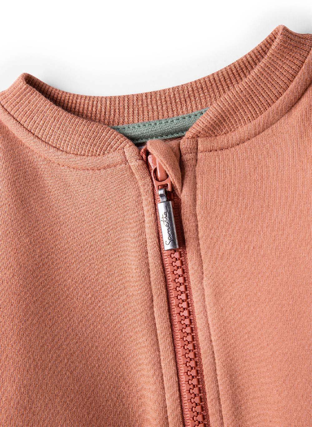 Sanetta Baby-Sweatjacke Braun