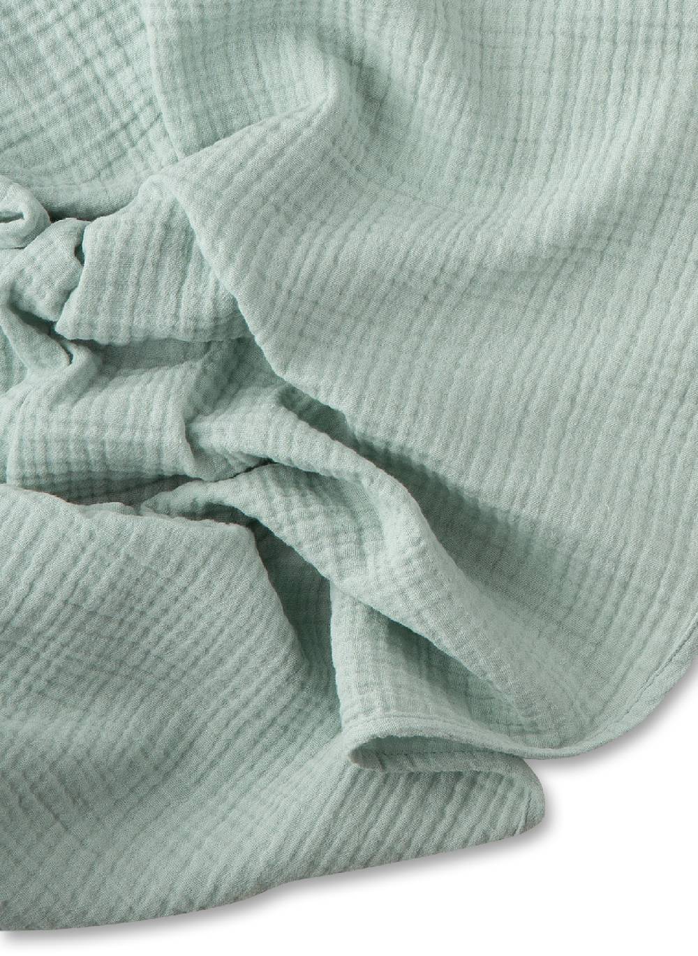 Sanetta Baby-Wickeltuch Musselin (2er-Set) Blau