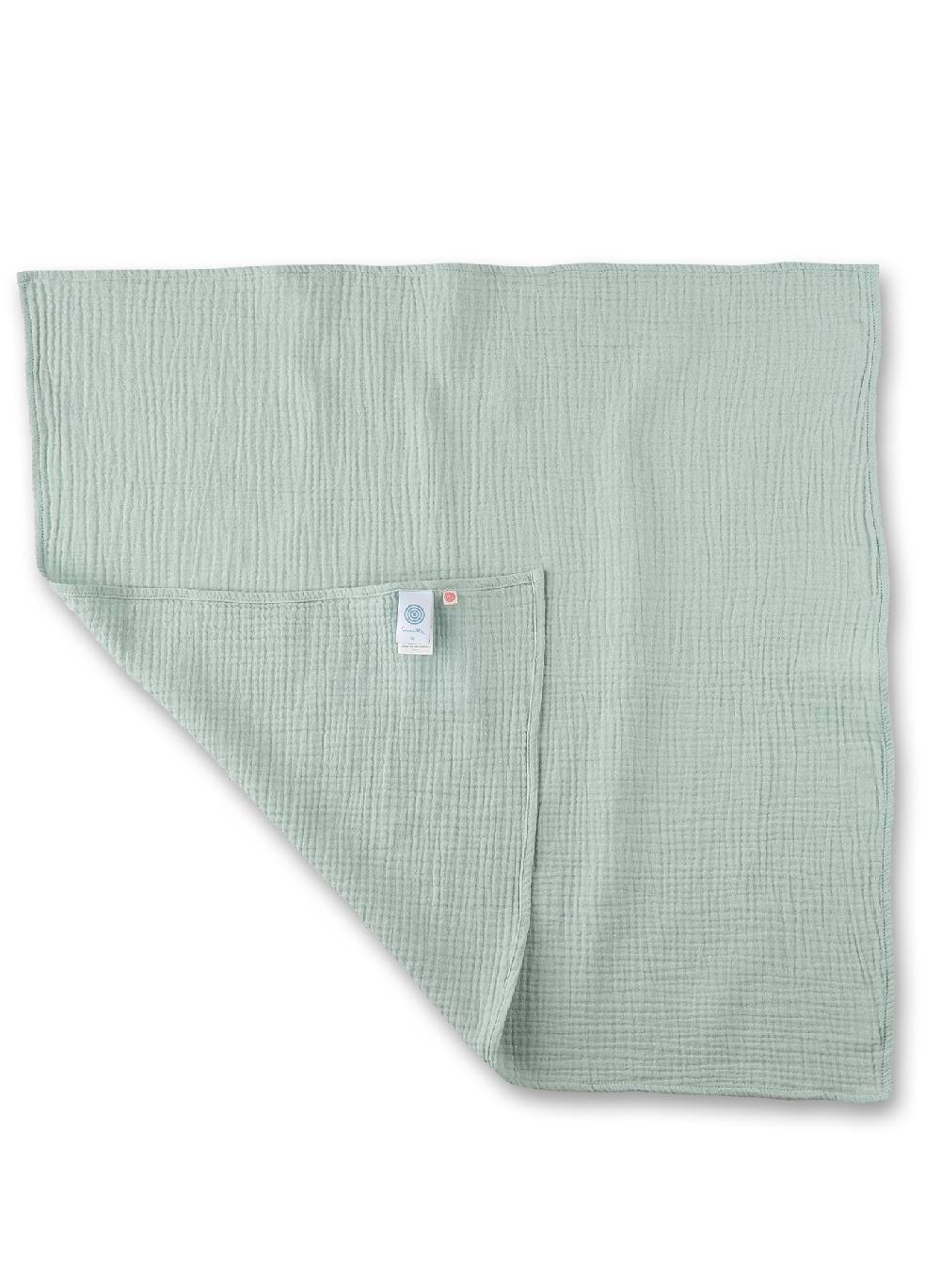 Sanetta Baby-Wickeltuch Musselin (2er-Set) Blau