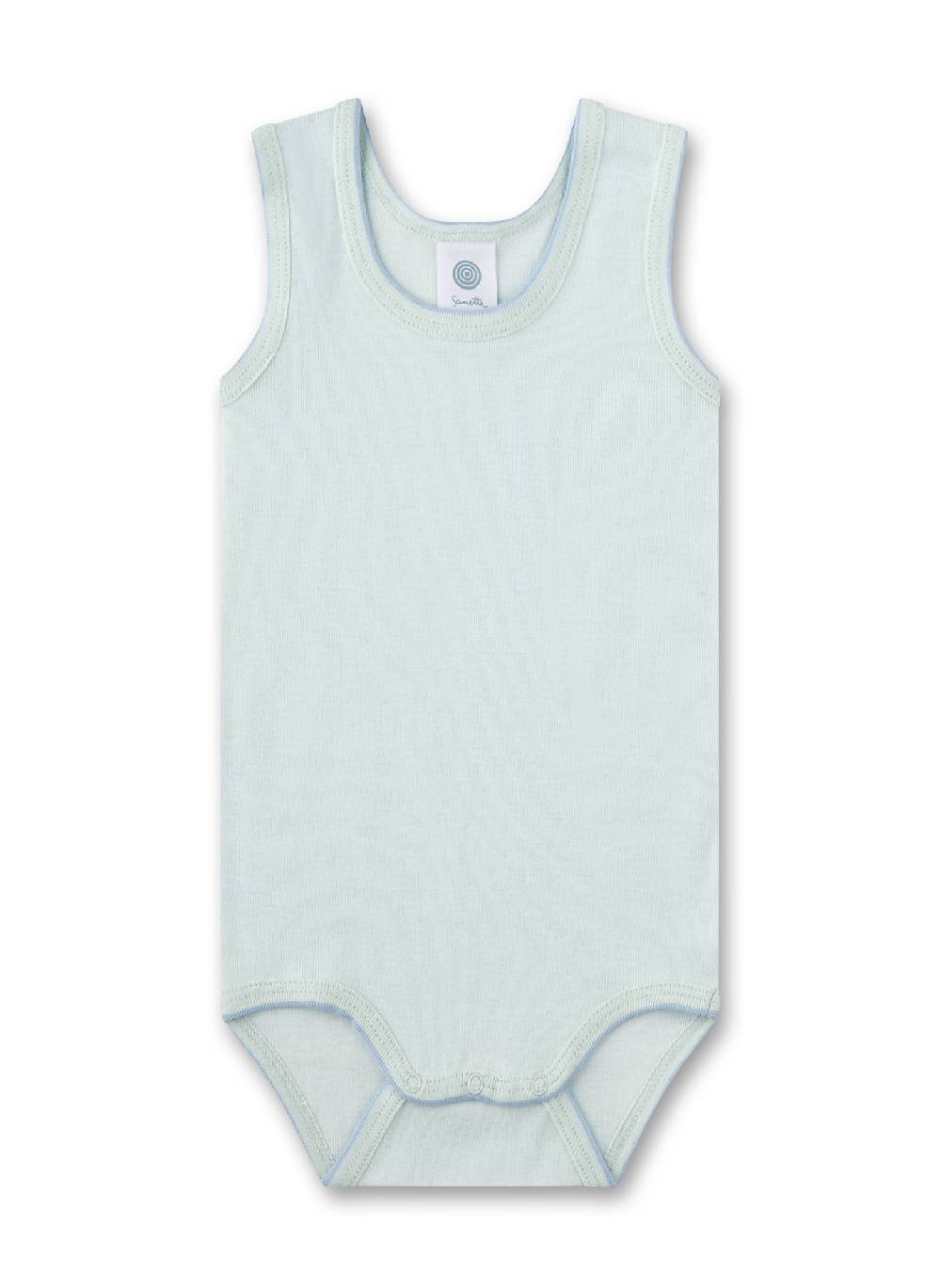 Sanetta Body ärmellos (Doppelpack) Hellblau