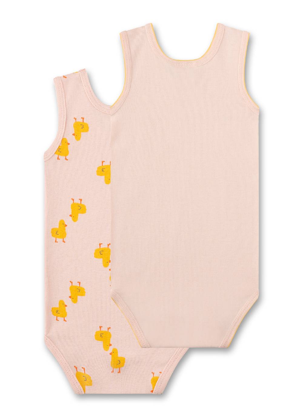 Sanetta Body ärmellos (Doppelpack) Rosa