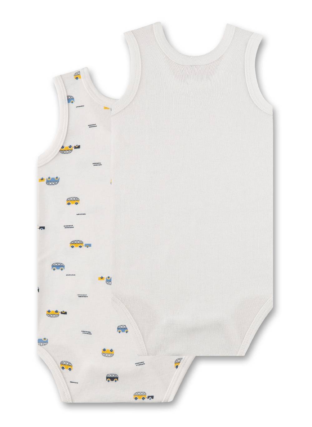 Sanetta Body ärmellos Off-White