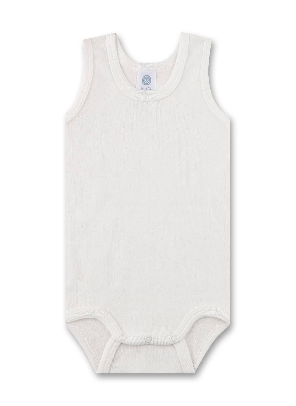 Sanetta Body ärmellos Off-White