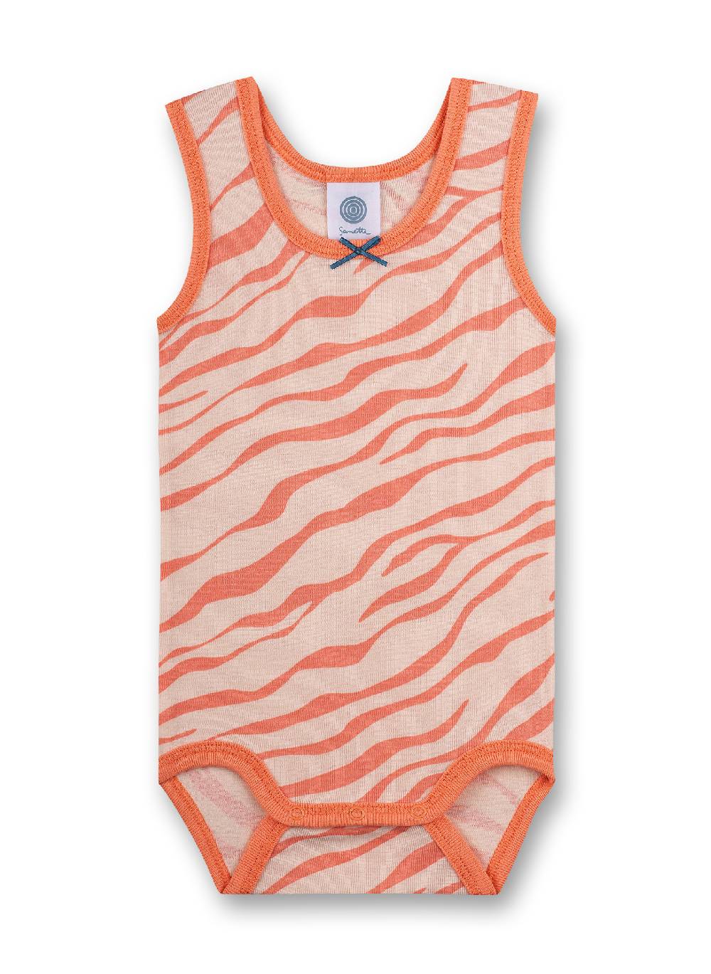 Sanetta Body ärmellos Rosa Zoe the Zebra