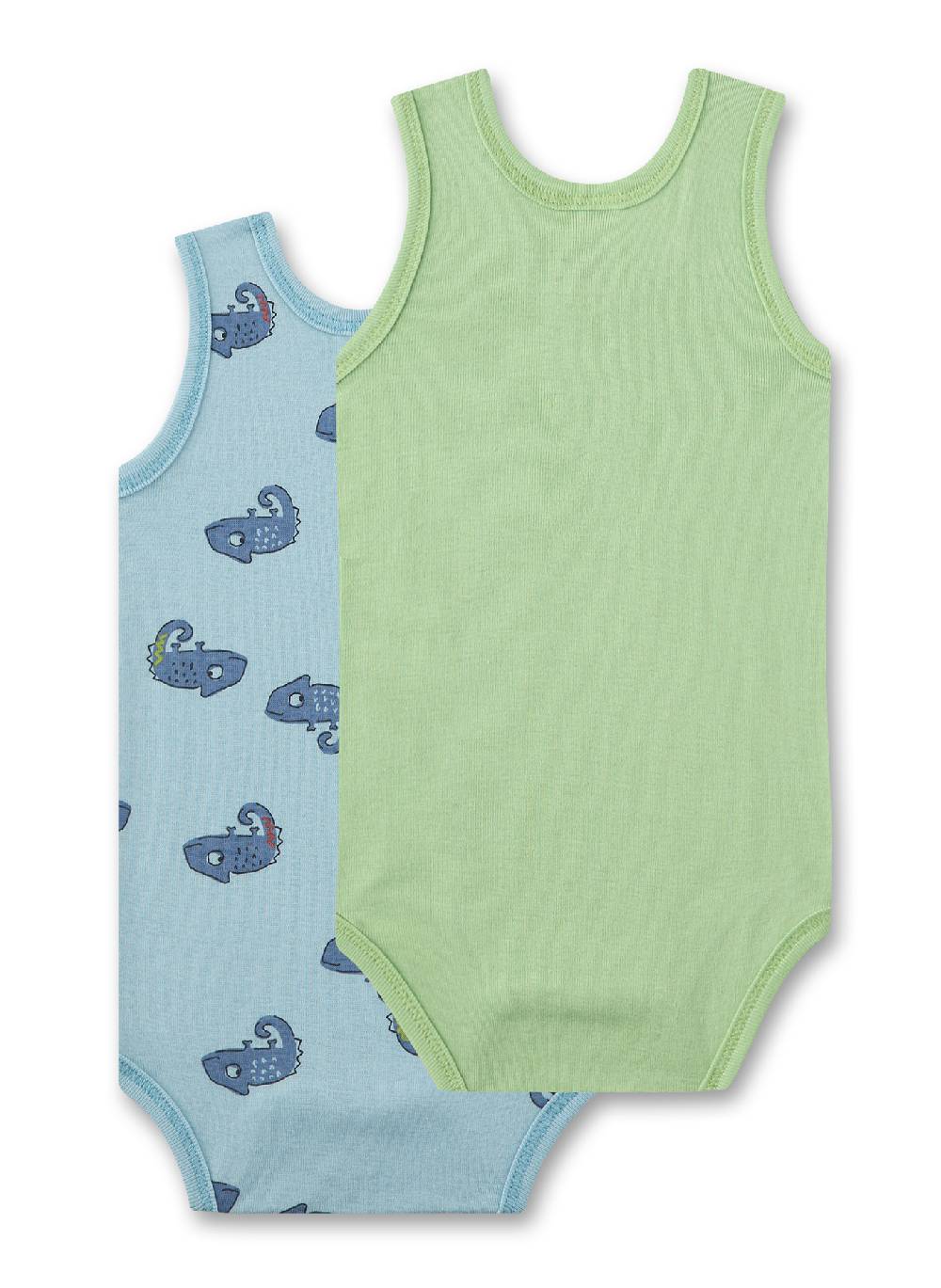 Sanetta Body (Doppelpack) Blau & Grün