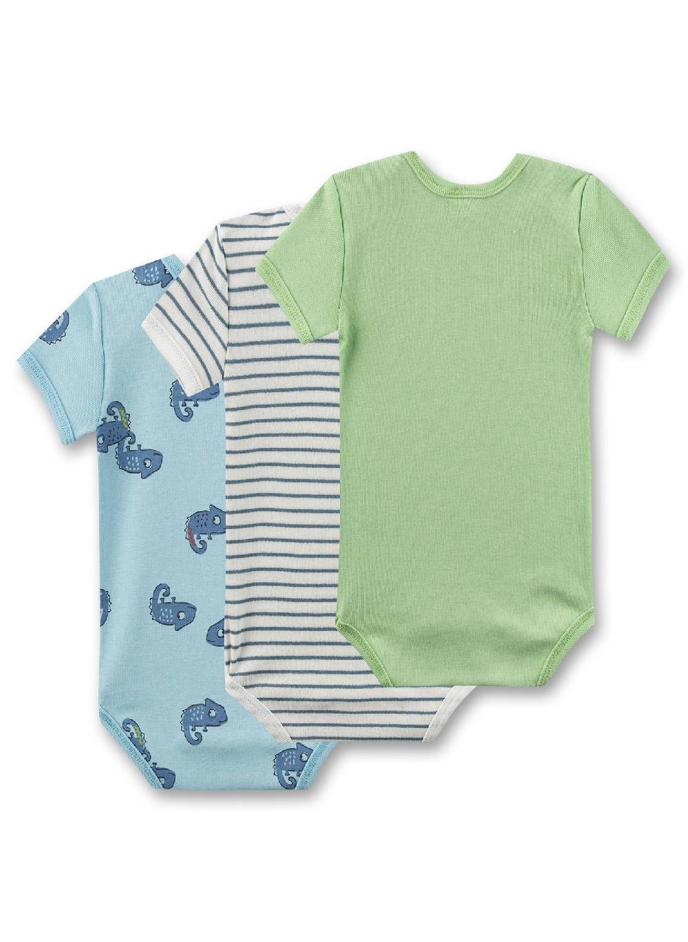 Sanetta Body (Dreierpack) Bunt