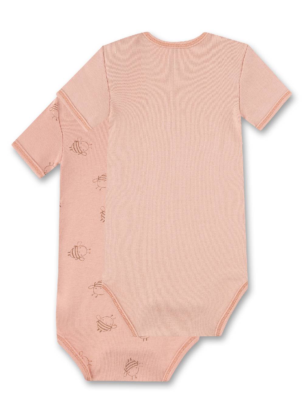 Sanetta Body Halbarm (Doppelpack) Rosa