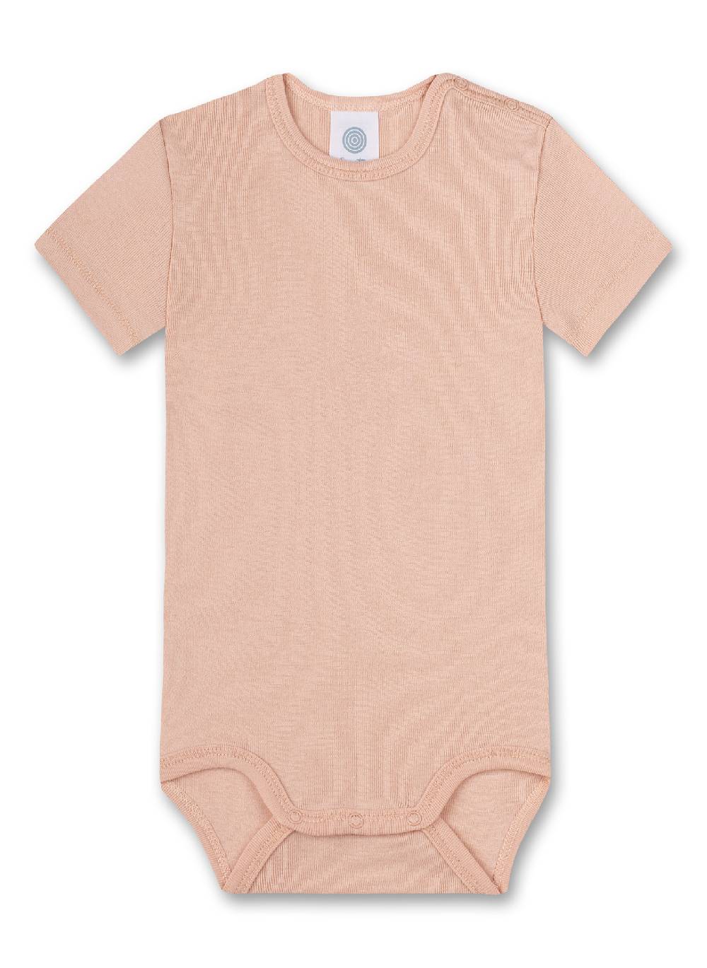 Sanetta Body Kurzarm (Doppelpack) Rosa Doodle Dog