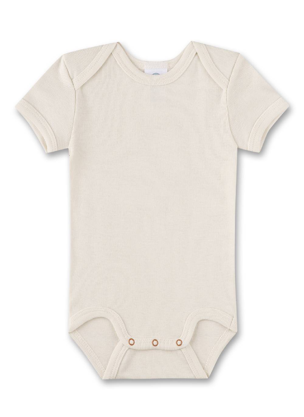 Sanetta Body Kurzarm (Dreierpack) Grün & Beige