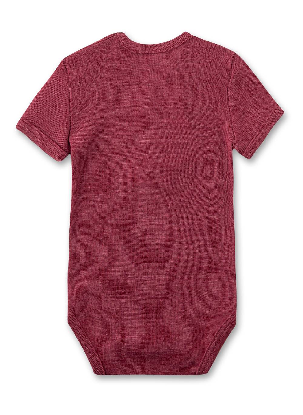 Sanetta Body Kurzarm Pink Aus Merinowolle & Seide