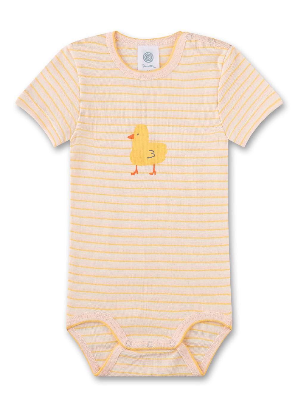 Sanetta Body kurzarm Rosa